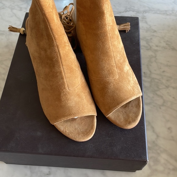 Brian Atwood Suede sandals-7.5 - Picture 2 of 4